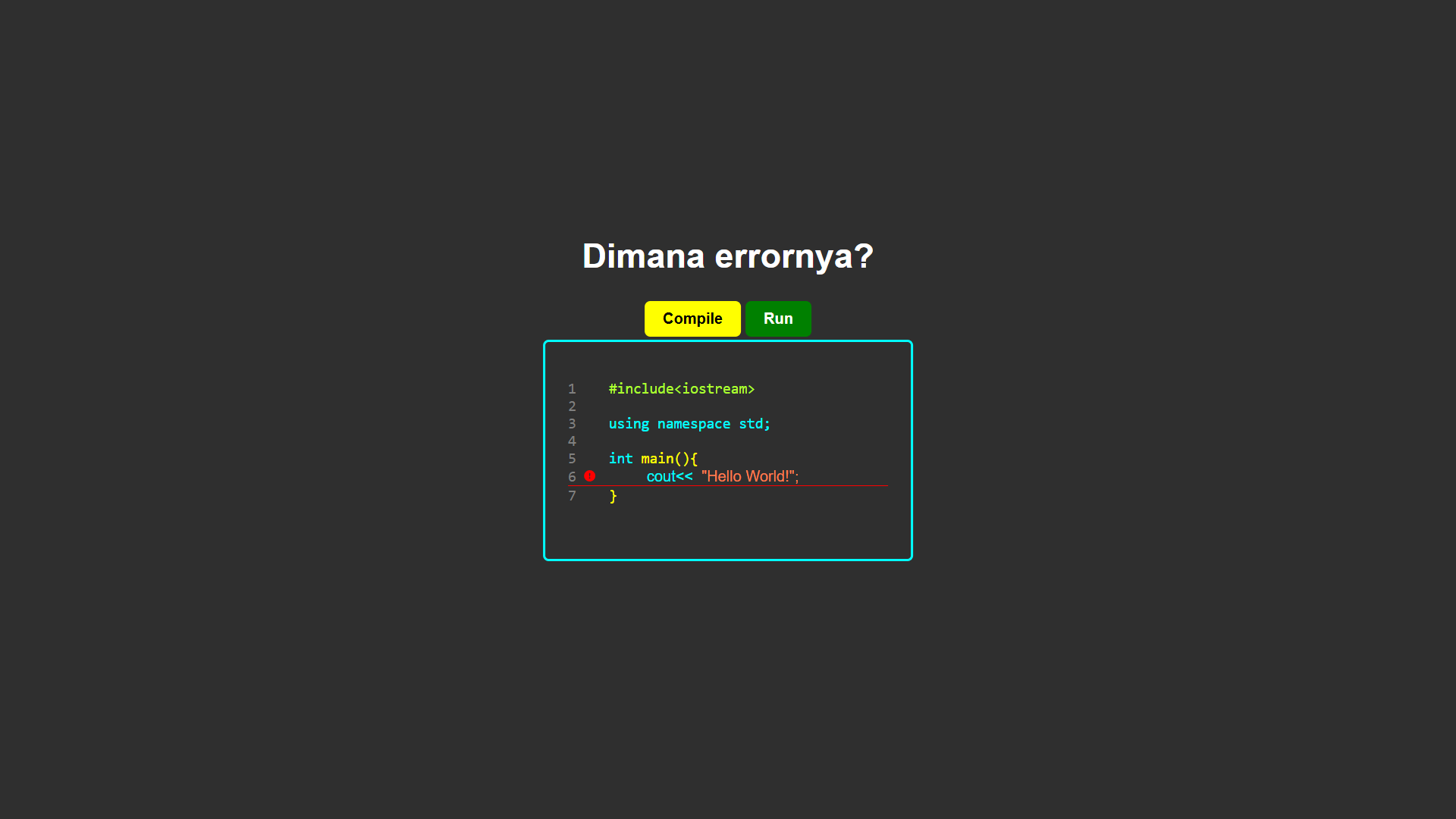 Cyber Hack Riddle